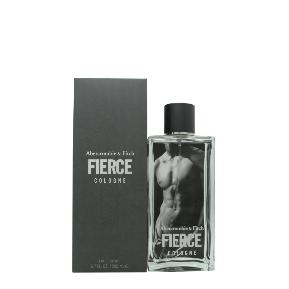 En berusande flaska Abercrombie & Fitch's Fierce Eau de Cologne.